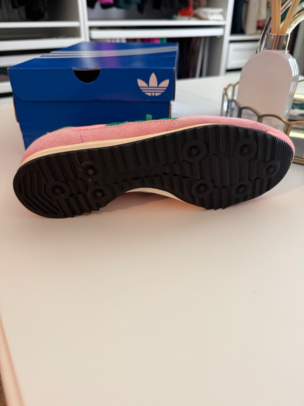 Adidas SL 72 OG Glow Pink Green (Women's) size 8. New without tags. Never worn - Picture 3 of 6